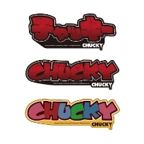 CHUCKY×ドン・キホーテ 手書きロゴ ステッカー（全3種）